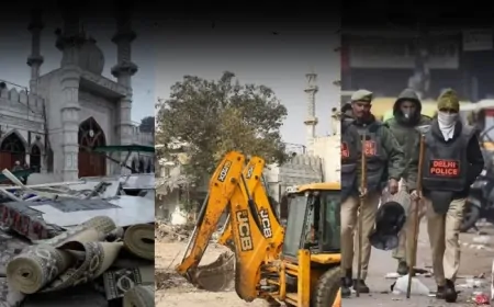 Delhi : तुर्कमान गेट हिंसा मामला: दो और आरोपित गिरफ्तार, कुल संख्या 20 पहुंची