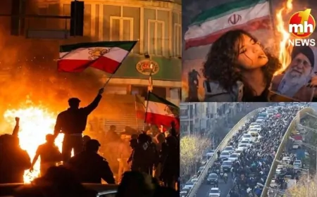 ईरान में विरोध प्रदर्शन जारी, मौत का आंकड़ा पहुंचा 2 हजार के पार…