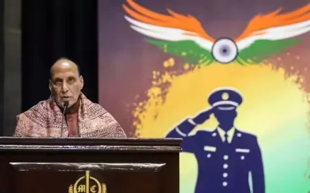 सैनिक कभी रिटायर नहीं होता - पूर्व सैनिक दिवस पर रक्षा मंत्री राजनाथ सिंह का संबोधन