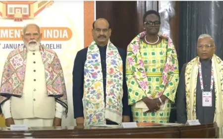 PM मोदी ने किया 28वीं CSPOC सम्मेलन का उद्घाटन, 42 कॉमनवेल्थ देशों के स्पीकर हुए शामिल