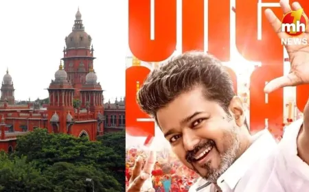 थलपति विजय को SC से झटका, फिल्म 'जन नायकन' के मेकर्स को दिया मद्रास हाईकोर्ट जाने का आदेश