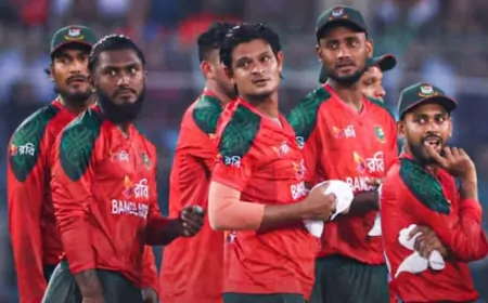T20 World Cup 2026 : भारत के बाहर शिफ्ट नहीं हुए बांग्लादेश के मैच, BCB ने रखी नई मांग 