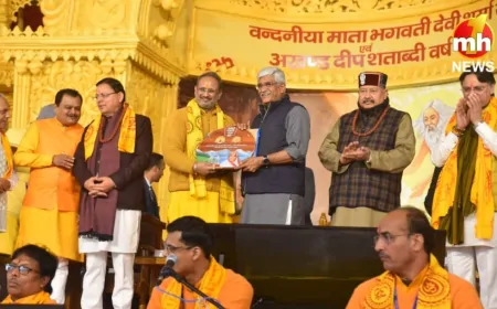 Uttarakhand : हरिद्वार में शताब्दी समारोह का भव्य शुभारंभ, CM धामी समेत केंद्रीय मंत्री गजेंद्र शेखावत भी रहे मौजूद