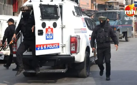 J&K : रात के अंधेरे में संयुक्त ऑपरेशन में मिली बड़ी सफलता, बडगाम से तीन आरोपी गिरफ्तार…