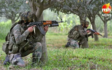 J&K : किश्तवाड़ में सेना का ‘ऑपरेशन त्राशी-1’ जारी...मुठभेड़ में सेना के 8 जवान घायल, तलाशी अभियान जारी