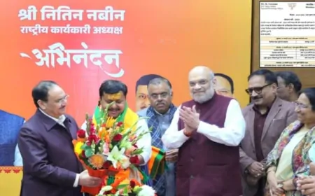 बीजेपी को मिलेगा नया राष्ट्रीय अध्यक्ष, नितिन नबीन आज करेंगे नामांकन, कल होगा ऐलान