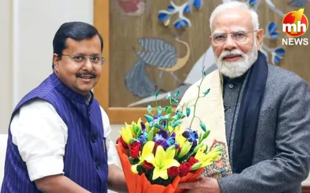 BJP President : नितिन नबीन का नामांकन आज, PM मोदी और अमित शाह का मिला समर्थन