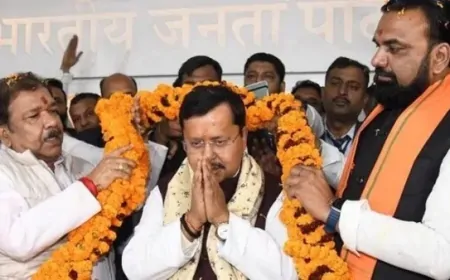 नितिन नबीन को मिली BJP की कमान, होंगे 12वें राष्ट्रीय अध्यक्ष