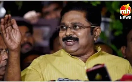 नितिन नबीन के शुभ कदमों से बीजेपी में दौड़ी खुशियां, साउथ से दिनाकरन की पार्टी बनी NDA की साझेदार