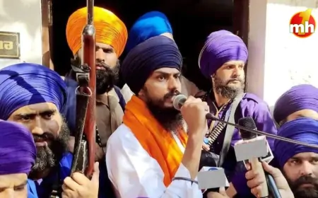 Punjab : एक बार फिर जेल में बंद अमृतपाल सिंह ने हाईकोर्ट का दरवाजा खटखटाया, मांगी बजट सत्र में शामिल होने की इजाजत