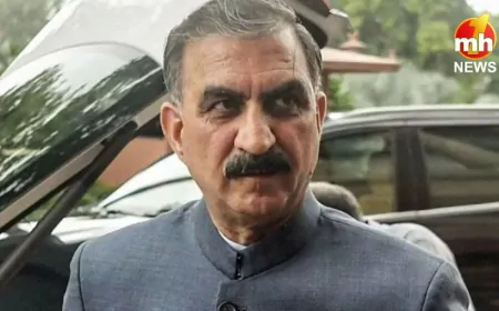 Himachal Pradesh : गणतंत्र दिवस से पहले CM सुक्खू को मिली मानव बम से उड़ाने की धमकी…