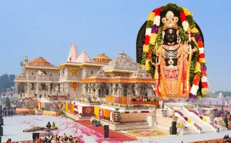 UP News : अयोध्या में रामलला की प्राण प्रतिष्ठा को पूरे हुए दो साल, अब तक करोड़ों श्रद्धालुओं ने किए दर्शन