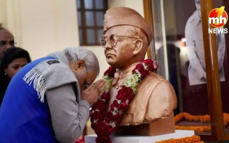 नेताजी सुभाष चंद्र बोस जी की 129वीं जयंती आज...PM मोदी शेयर की खास यादें