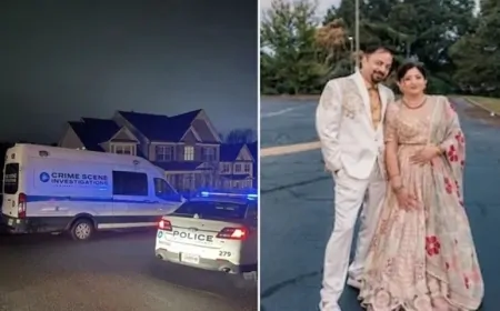 अमेरिका में शख्स ने पत्नी समेत 3 रिश्तेदारों को गोली से भूना,अलमारी में छिपे बच्चे ने पुलिस को दी जानकारी