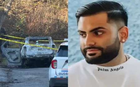 कनाडा में पंजाबी युवक की गोली मारकर हत्या, हमलावर कार में आग लगाकर हुए फरार