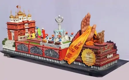 दिल्ली के कर्तव्य पथ पर दिखी पंजाब की भव्य झांकी, श्री गुरु तेग बहादुर के 350वें शहीदी दिवस को समर्पित