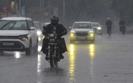 दिल्ली-NCR में बारिश और बर्फीली हवाओं ने बदला मौसम का रुख, IMD ने जारी किया येलो अलर्ट