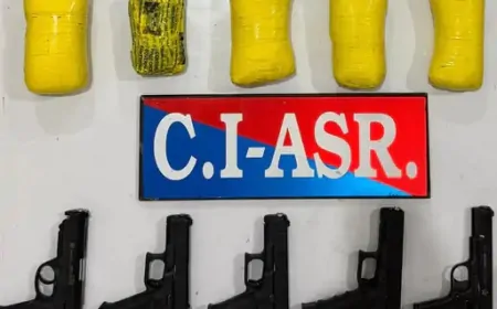 Punjab : नशे के खिलाफ अमृतसर पुलिस का बड़ा एक्शन, करोड़ों की हेरोइन समेत चार अपराधी गिरफ्तार