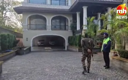 Punjab :  सुबह-सुबह होशियारपुर के वरिष्ठ कांग्रेस नेता सुंदर श्याम अरोड़ा के घर पर ED की Raid