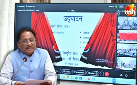 Chhattisgarh : साइबर अपराधियों पर करारा प्रहार…CM ने 8 नए साइबर थानों का किया वर्चुअली लोकार्पण