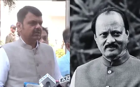 Maharashtra : प्लेन क्रैश में अजित पवार के निधन से राजनीति जगत में शोक, CM फडणवीस ने की तीन दिन के राजकीय शोक की घोषणा