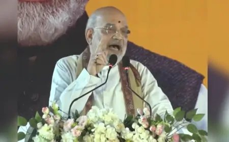 पश्चिम बंगाल में BJP का चुनावी शंखनाद,  गृह मंत्री अमित शाह ने कहा TMC के विदाई का समय आ गया…