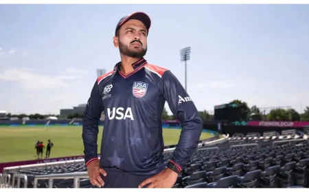 अमेरिका ने वर्ल्डकप के लिए टीम का किया ऐलान, भारतीय मूल के खिलाड़ी को मिली कमान