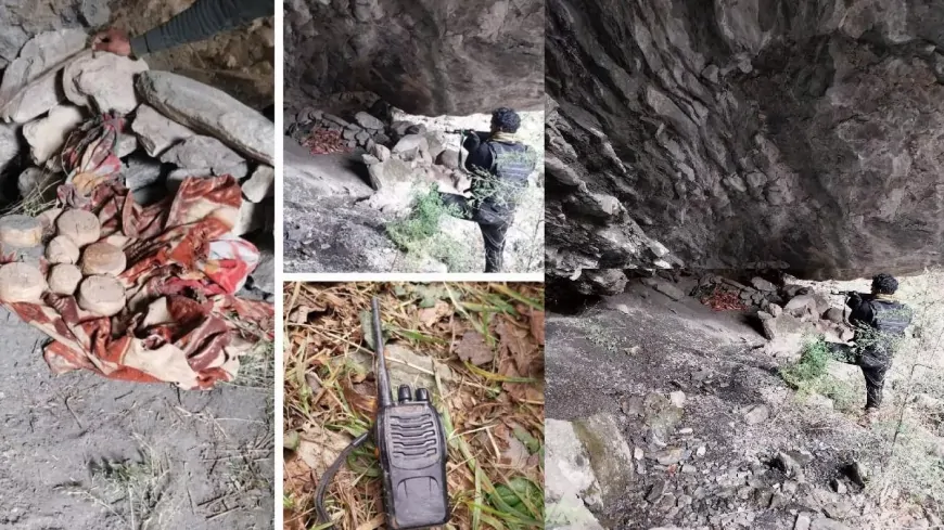 J&K : पुंछ में आतंकी ठिकाने का भंडाफोड़, जंगल में आतंकी ठिकाने का किया पर्दाफाश