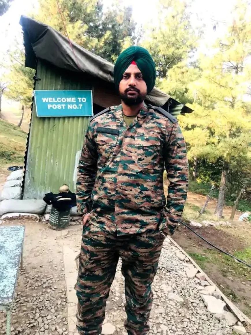 Punjab : नायब सूबेदार प्रगट सिंह जम्मू-कश्मीर में शहीद, CM मान ने शहादत पर जताया दुख 