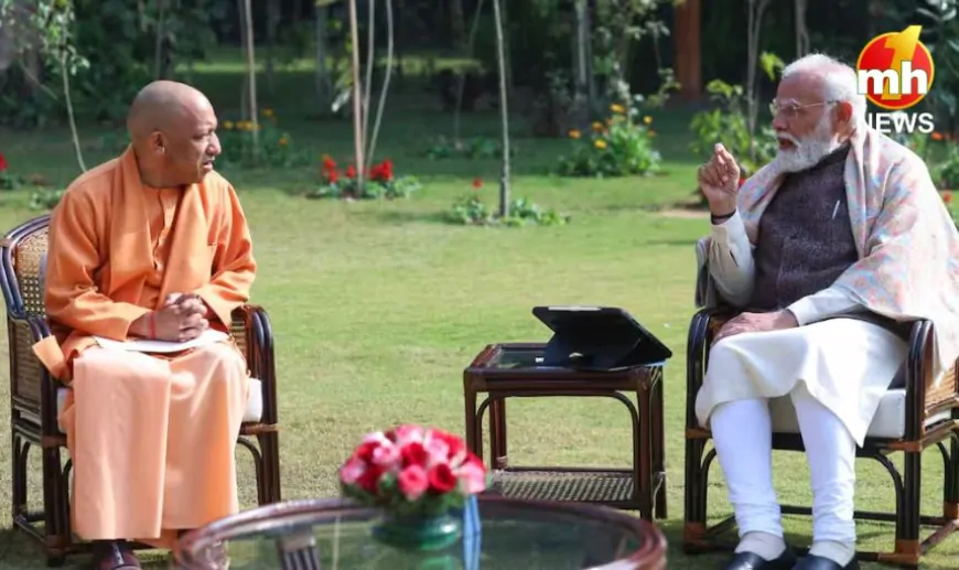 PM मोदी और CM योगी के बीच हुई हाई-लेवल मीटिंग, जानें किन मुद्दों पर हुई चर्चा…