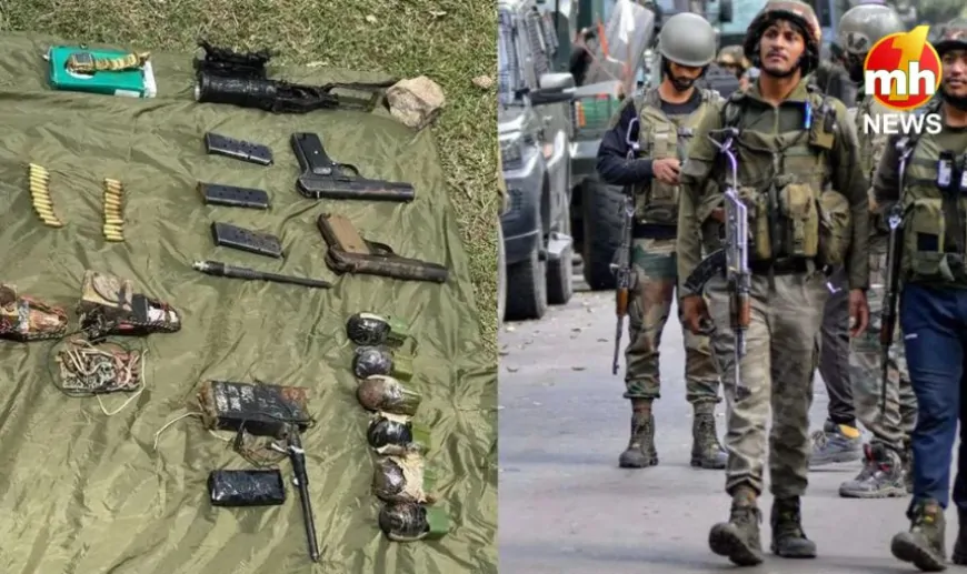 J&K : LoC के पास सुरक्षाबलों ने की बड़ी आतंकी साजिश नाकाम, भारी मात्रा में गोला-बारूद बरामद 