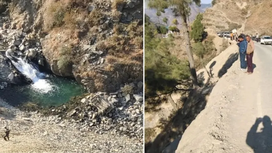 Himachal Pradesh : चंबा में दर्दनाक हादसा, गहरी खाई में कार गिरने से दो सरकारी कर्मचारियों की मौत