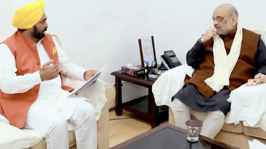 गृह मंत्री अमित शाह से मिले CM भगवंत सिंह मान, सीड एक्ट को लेकर जताई आपत्ति