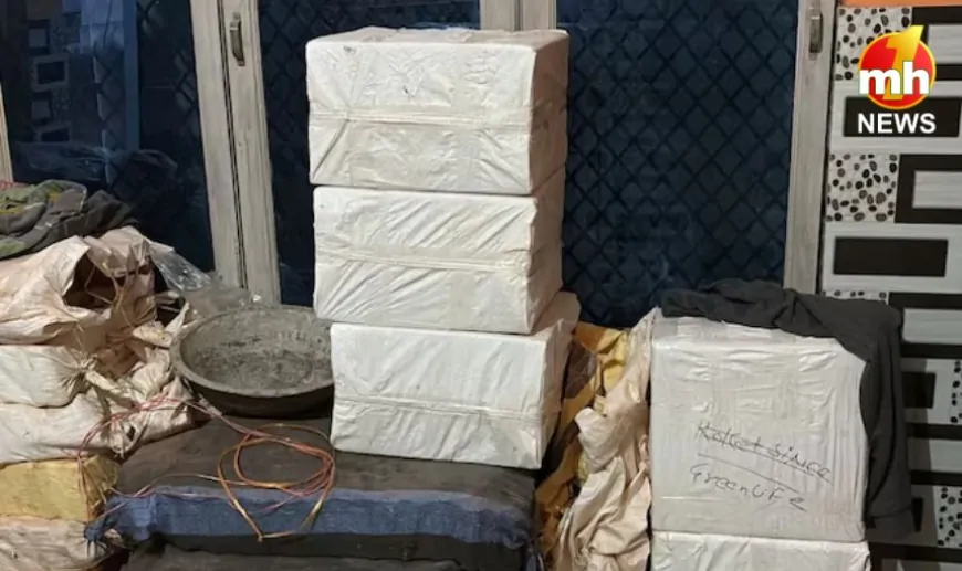 UP News : गणतंत्र दिवस से पहले हापुड़ में पुलिस की बड़ी कार्रवाई, 200 किलो विस्फोटक के साथ एक आरोपी गिरफ्तार