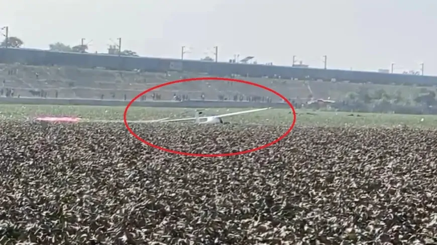 UP News : प्रयागराज में पायलट की सूझबूझ से टली बड़ी दुर्घटना, पैराशूट की मदद से सुरक्षित उतारा खराब विमान