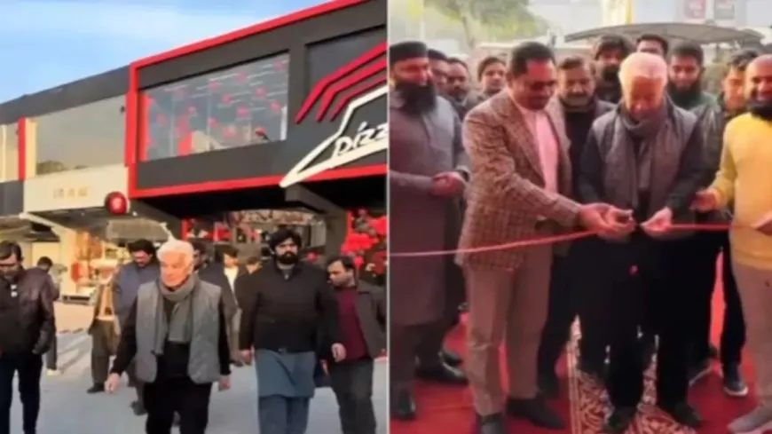फीता ही नहीं, पाकिस्तान की नाक भी कटी, रक्षा मंत्री ने किया फर्जी ‘पिज्जा हट’ का उद्घाटन