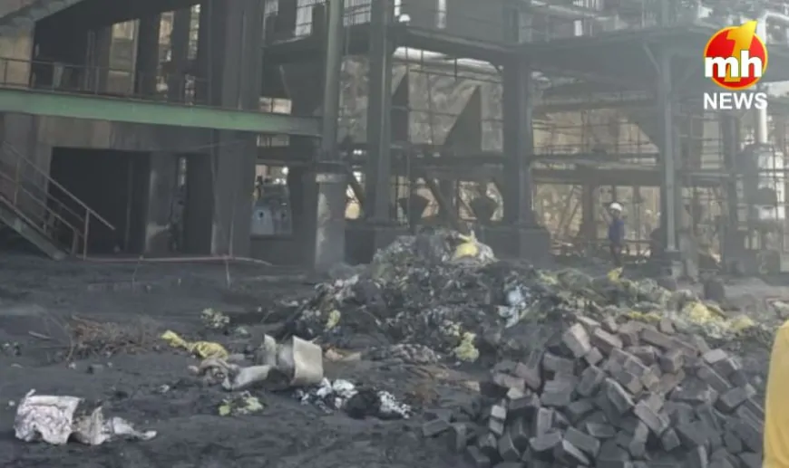 Chhattisgarh : DSC कोयला भट्ठे में विस्फोट से 7 मजदूरों की गई जान, स्टील प्लांट में मची अफरा-तफरी