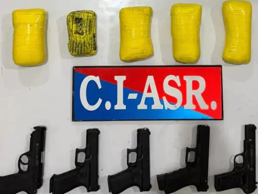 Punjab : नशे के खिलाफ अमृतसर पुलिस का बड़ा एक्शन, करोड़ों की हेरोइन समेत चार अपराधी गिरफ्तार