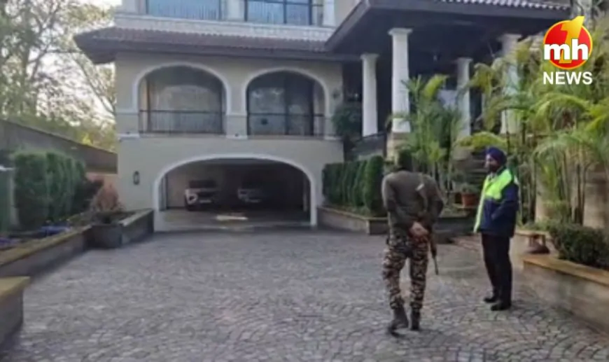 Punjab :  सुबह-सुबह होशियारपुर के वरिष्ठ कांग्रेस नेता सुंदर श्याम अरोड़ा के घर पर ED की Raid