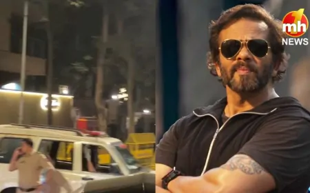 रोहित शेट्टी के घर के बाहर चार राउंड फायरिंग, मौके पर पहुंची पुलिस और फोरेंसिक टीम