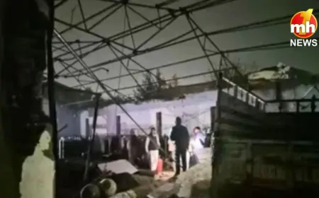 Rajasthan : जयपुर की फैक्ट्री में फटा ऑक्सीजन सिलेंडर, 2 की मौत…