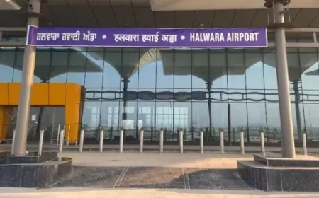 Punjab : लुधियाना से दिल्ली का हवाई सफर 1 घंटे 20 मिनट में होगा तय, मार्च से शुरू होंगी फ्लाइट