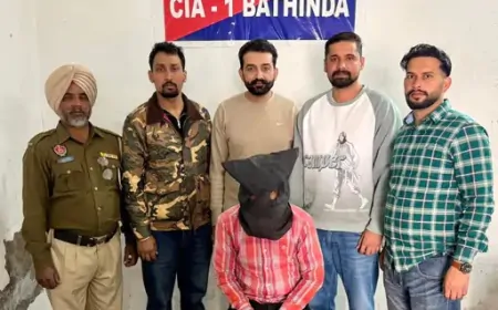 Punjab : ‘वॉर गैंगस्टर प्रहार’ अभियान के तहत पुलिस की बड़ी कार्रवाई, दो अवैध पिस्तौल के साथ युवक गिरफ्तार