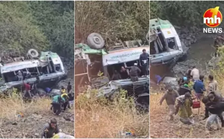 Uttarakhand : देहरादून में खाई में गिरी यात्रियों से भरी बस, 5 की हालत गंभीर, 3 लोगों की मौत...