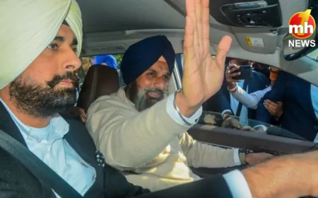 Punjab : पटियाला की नाभा जेल से विक्रम सिंह मजीठिया की हुई रिहाई, सात महीने बाद जेल से आए बाहर