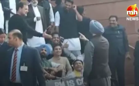 संसद के गेट पर रवनीत सिंह बिट्टू का राहुल गांधी को करारा जवाब, बोले- ‘देश के दुश्मन…’