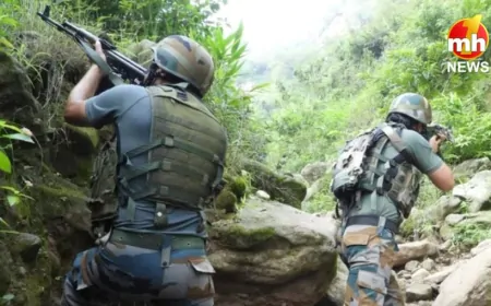 J&K : दूसरे दिन भी उधमपुर में सुरक्षाबलों का सर्च ऑपरेशन जारी, जैश के दो आतंकी ढेर…