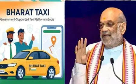 अब Ola-Uber को नहीं देना होगा कमीशन, गृह मंत्री अमित शाह ने दिल्ली में लॉन्च की ‘भारत टैक्सी’