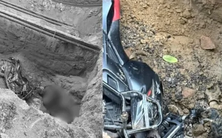 Delhi : खुले गड्ढे में गिरने से युवक की मौत, रातभर खोजते रहे परिजन, सुबह बरामद हुआ शव