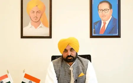 Punjab : लगातार तीसरे साल आगे रहा प्रदेश, ‘सर्वश्रेष्ठ राज्य’ और ‘सर्वश्रेष्ठ जिला’ का मिला पुरस्कार